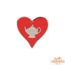 【中古】HERMES エルメス ツイリー リング スカーフリング ティータイム レッド 赤 TEATIME Rouge