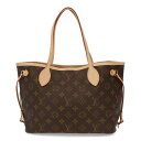 ＼最安値に挑戦／【中古】 ルイ・ヴィトン LOUIS VUITTON M41245 ネヴァーフル PM ブラウン モノグラムキャンバス