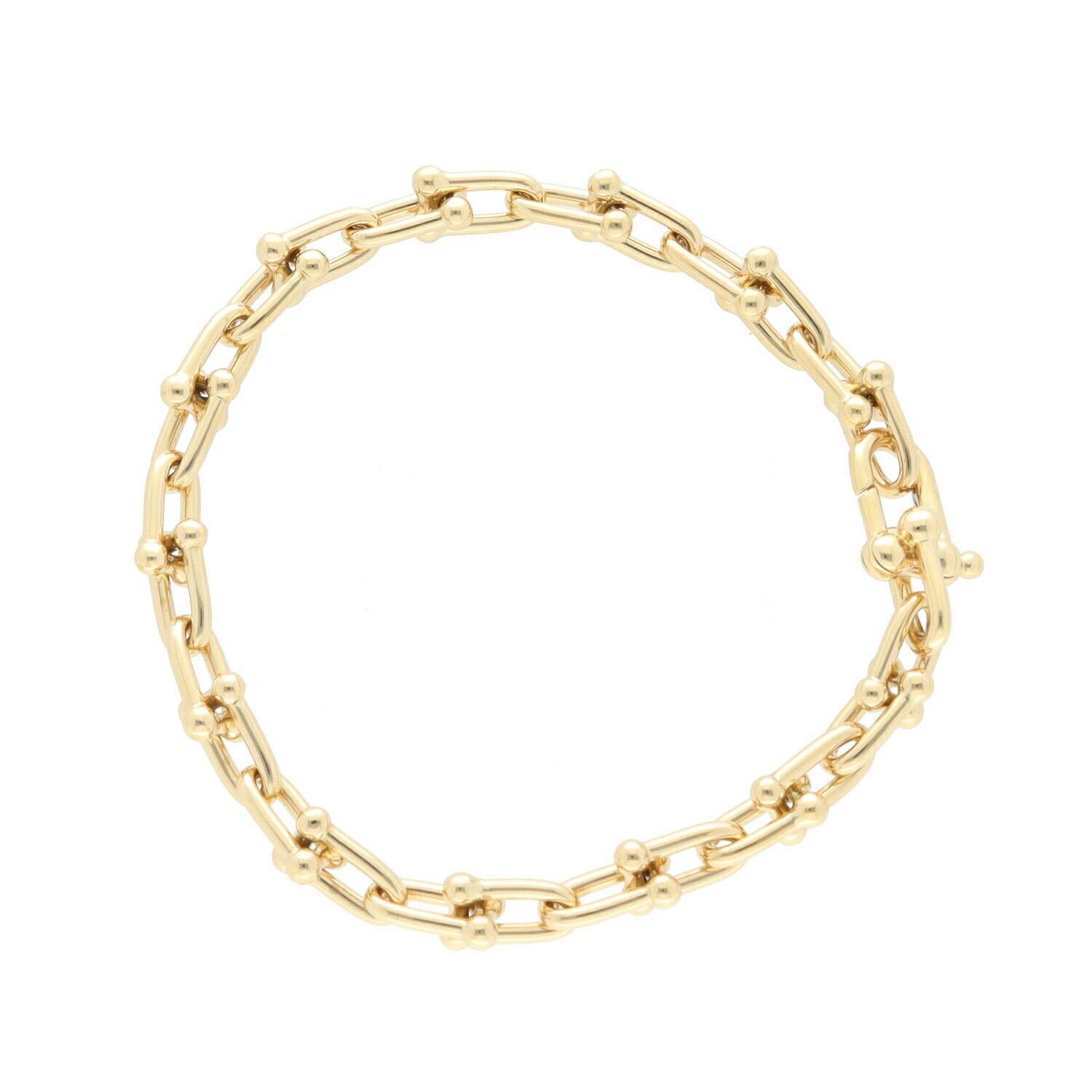 ＼最安値に挑戦／【新品】 ティファニー TIFFANY ブレスレット スモール リンク ブレスレット/60153076 ユニセックス イエローゴールド 18K 定番 アクセサリー ゲージリンク ハードウェアのサムネイル