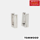 楽天LE CHIEN＼最安値に挑戦／【新品】 トムウッド TOM WOOD E974NA01S925/Step Hoops TOM WOOD ピアス シルバー フープピアス シンプル レディース