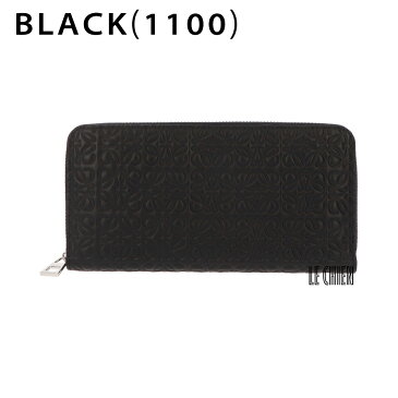 \最安値挑戦中/【新品】【並行輸入品】LOEWE ロエベ ジップラウンドウォレット 107.N55.F13 長財布 BLACK 1100 PRIMARY RED 7931 カーフ レディース