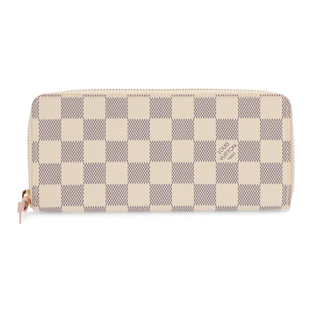 ルイヴィトン 長財布（メンズ） 【新古品/未使用】訳あり LOUIS VUITTON ルイヴィトン N61264 ポルトフォイユ クレマンス 長財布 レディース ダミエ アズール