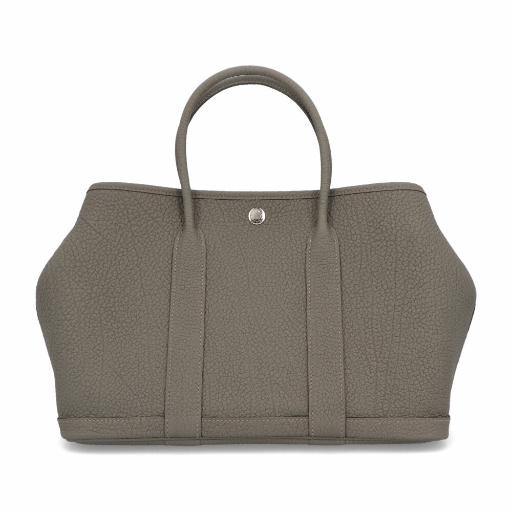 ＼楽天ランキング1位獲得／【新品】HERMES エルメス ガーデンパーティ TPM グリメイヤー グレー系 ハンドバッグ ブランドラッピング可のサムネイル