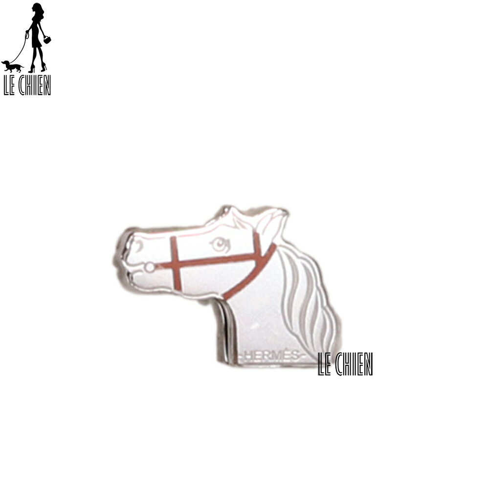 【新品】HERMES エルメス スカーフリング カドリージュ シルバーのサムネイル