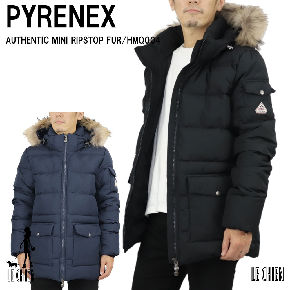 ＼最安値挑戦中／【新品】【並行輸入品】PYRENEX ピレネックス ダウンジャケット AUTHENTIC MINI RIPSTOP FUR HMQ004 メンズ