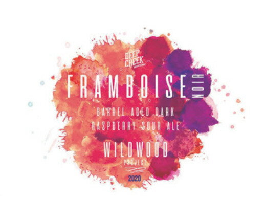 【DEEP CREEK BREWING　Framboise Noir 】　Framboise Noir　クラフトビール　 ※要クール便(有料)