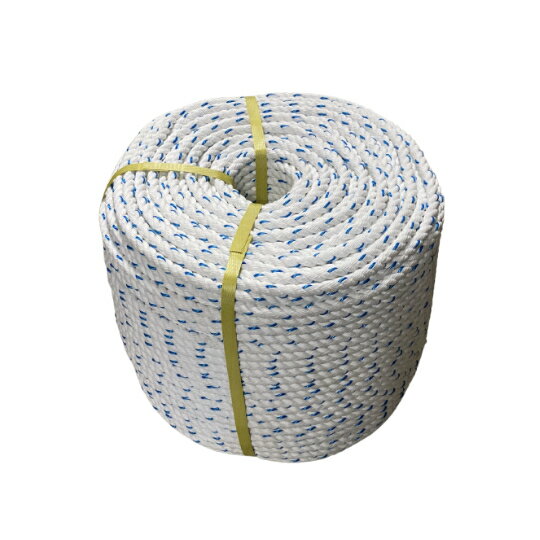 マリンロープ エステルスパン 9φ 9mm×200m 係船ロープ アンカーロープ