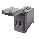 BLUE SEA ブルーシー USBチャージャー 4.8A 12〜24V / 1039 ポート2箇所 IP66 ボート スイッチパネル 充電