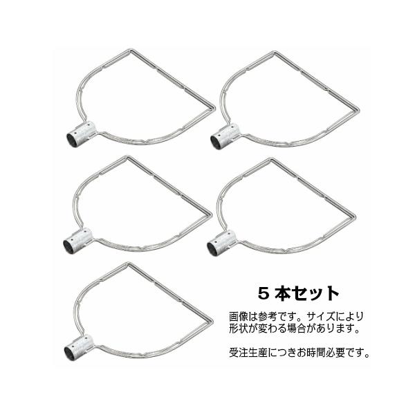 AK8846x5 玉枠三角型SP40A 7×510mm (全周内金入) 5本セット(受注生産) 浅野金属 アサノ