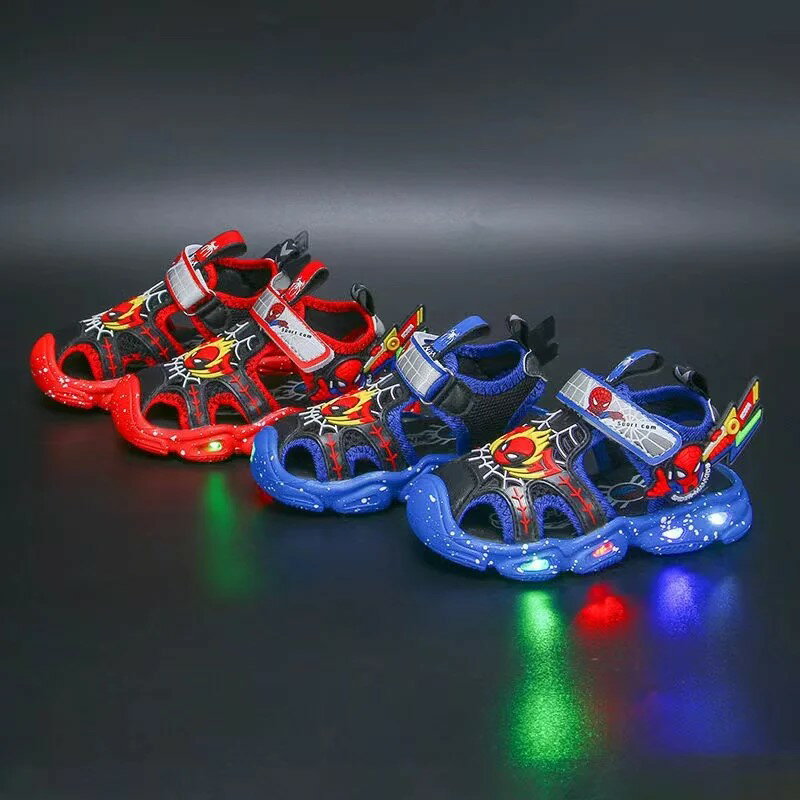 楽天い〜すとわかば　楽天市場店子供用サンダル　光るサンダル　LED　子供の靴　光る靴