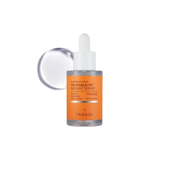 【神トク⚡｜コスメ20％OFFクーポン適用】【タラジュ】【公式】【TARAJU 3DヒアルVC ラディアントセラム 30mL】※シートマスク1枚贈呈中 タラジュ セラム 3DヒアルVC美容液 ビタミンC美容液 敏感肌 トーンアップ 色素沈着 グルタチオン美容液 ドクターズコスメ