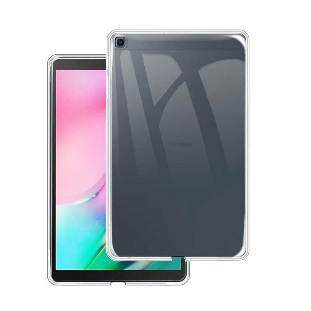 J:COM Galaxy Tab A 10.1 2019iSM-T510 /T515)P[X NA  TPUf یJo[wʃP[X y ɔh~
