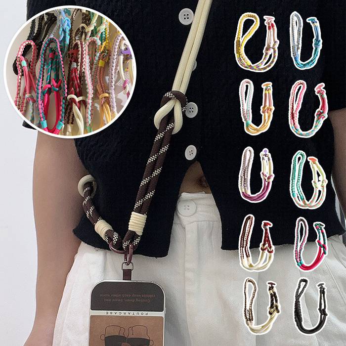 ショルダーストラップ 太め 編み込み スマホストラップ 可愛い ストラップ ソロモン編み スマホショルダーストラップ 肩掛け 編み込み おしゃれ カメラ 首掛け ネックストラップ 全機種対応