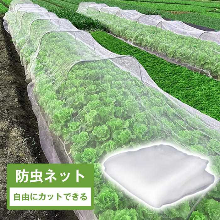 Rakuten - 防虫ネット 園芸 3x10m 2x10m 大型 虫除けネット 虫よけネット 畑 菜園用防虫ネット ネット 家庭菜園 ベランダ 害虫 害虫対策 防虫網