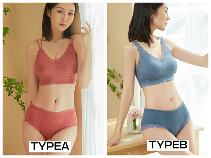 ブラジャーセット シームレス ノンワイヤー 美...の紹介画像3
