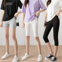 レギンス レディース ハーフパンツ スポーツ ヨガ 春 夏 3type ボトムス スパッツ ショート ストレッチ 伸びる 伸縮