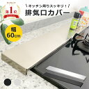 楽天ランキング1位 排気口カバー フラット 60cm ステンレス スマート コンロカバー 油はねガード 置くだけ グリル ガスコンロ IH 汚れ防止