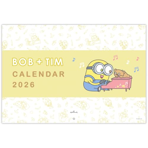 ホールマーク ミニオンズ 2026年 カレンダー 壁掛け 大 ボブ&ティム845384 送料無料