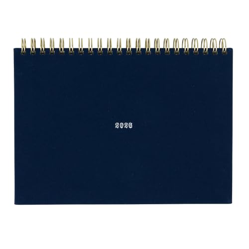 ラボクリップ 手帳 2026年 A5 マンスリー スケッチ 帆布 ミッドナイト 2612T01-MN (2025年12月始まり) 送料無料