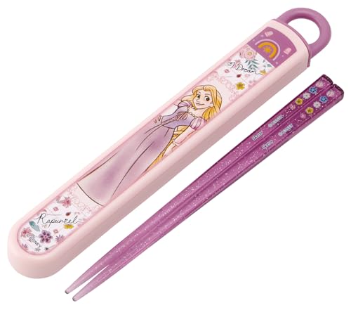 Rakuten - スケーター(Skater) 箸 箸箱 セット 子供用 お弁当 16.5cm 日本製 食洗機対応 スライド式 ディズニー 塔の上のラプンツ 送料無料