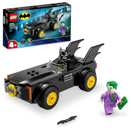 バットモービルのカーチェイス:バットマン vs. ジョーカーマルチカラー/-/76264・Style:バットモービルのカーチェイス:バットマン vs. ジョーカー・パッケージ個数:1・レゴDCスーパーヒーローズ バットモービルのカーチェイス:バットマン vs. ジョーカー(76264)は、お子さまの想像力を広げ、手先の動きが上達して自信がつきます。(対象年齢:4才以上)・キャラクター ? 「バットマン」と「ジョーカー」のミニフィギュア、基礎ブロックですばやく組み立てられるバットモービルがセットになっています・スーパーヒーローのカーチェイス ? 大金を盗んだ「ジョーカー」を「バットマン」といっしょにバットモービルで追いかけよう・4才以上のお子さまへ ? わかりやすい組み立て説明書と大きめパーツの基礎ブロックが、大切なライフスキルの発達を促します。お誕生日やクリスマスのプレゼントに限らず、ちょっとしたご褒美にもぴったりです・でっかく遊ぼう ? サイズ:(約)高さ6cm x 長さ17cm x 幅7cm商品紹介 レゴ(R)DCスーパーヒーローズ バットモービルのカーチェイス：バットマン vs. ジョーカー（76264）は、スーパーヒーローごっこを楽しめる組み立てセットです。（対象年齢：4才以上） 小さなスーパーヒーローたちの大きな一歩を応援 小さなスーパーヒーローたちが、無限の想像力を発揮して、クリエイティブに楽しめるレゴ 4+セットです。おなじみの「バットマン」と「ジョーカー」が、想像の世界で大活躍します。「ジョーカー」が盗み出すお金や「バットマン」のケープ、ヘルメット、バットラングなど、充実したアクセサリーがごっこ遊びを盛りあげます。大きめパーツを土台にして、お子さま一人でかっこいいバットモービルを組み立てたときの達成感はひとしおです。わかりやすい組み立て説明書には、遊び方ガイドも掲載されています。さらに、本セットはLEGO Builderアプリに対応し、3D表示されたモデルをズームや回転させながら組み立て、作業途中の状態で保存していつでも再開できます。 家族で楽しめる レゴ(R) 4+コレクションは、レゴ初心者から小さな熟練ビルダーまで、それぞれのお子さまにぴったりな楽しさが見つかり、ご家族で組み立てとごっこ遊びに夢中になれます。 安全警告 レゴデュプロ以外の製品には、小さな部品が入っています。間違って飲み込む危険がありますので、4才未満のお子さまには遊ばせないでください。