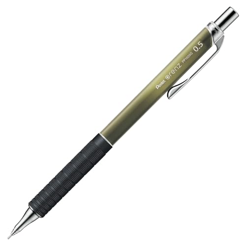 Rakuten - ぺんてる シャープペン オレンズ メタルグリップ 限定 0.5mm カーキグリーン XPP1505G2-L4 送料無料