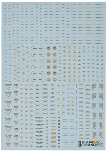 1/144 グレー&オレンジ RB02コーションデカール (1枚入) 送料無料