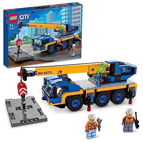 レゴ(LEGO) シティ クレーン車 60324 おもちゃ ブロック プレゼント 街づくり 男の子 女の子 7歳以上 送料無料