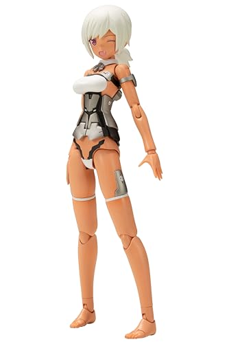現代的成形色/全高：約150mm/FG141・パッケージ個数:1・(C) KOTOBUKIYA・褐色と白色と銀色カラーのフレームアームズ・ガールになります。・前髪は新規造形の「左わけ前髪」と「ジョイント付き左わけ前髪」の選択式。イノセンティアと同じ「前髪」も付属。・後ろ髪は新規造形の「ひとつ結び髪の毛」「シングルシニヨン髪の毛」とイノセンティアと同じ「短髪髪の毛」が付属。・「猫耳」「メカ猫耳」「メカキツネ耳」「メカ立ち犬耳」「メカ垂れ犬耳」「メカアクセサリー」の多数の耳を選択可能。商品紹介 コトブキヤ オリジナルロボットコンテンツ「フレームアームズ」のスピンオフシリーズ 「フレームアームズ・ガール」最新作は「レティシア Silver Ver.」 ! 柳瀬敬之氏デザインによるメカデザインを島田フミカネ氏が美少女化したイラストをもとに立体化しました! 「レティシア」のカラーの幅を広げた商品になります。 【商品詳細】 ・褐色と白色と銀色カラーのフレームアームズ・ガールになります。 ・肌色はフレームアームズ・ガールとしては新色ですが、「アルシア アナザーカラー with FGM148タイプ 対戦車ミサイル」と同じカラーになります。 ・胸部は、発売済みの「フレームアームズ・ガール　レティシア」と同じ通常サイズに加え、大サイズのものが付属。 ・表情パーツは「正面向き八重歯笑顔」、「左向き舌だし顔」、「右向き笑顔」の3種が付属。 ・表情パーツは塗装済みのものが付属。 ・前髪は新規造形の「左わけ前髪」と「ジョイント付き左わけ前髪」の選択式。イノセンティアと同じ「前髪」も付属。 ・後ろ髪は新規造形の「ひとつ結び髪の毛」「シングルシニヨン髪の毛」とイノセンティアと同じ「短髪髪の毛」が付属。 ・「サイドシニヨン髪の毛」「サイドツインテール髪の毛」はイノセンティアと同じ「前髪」にのみ対応。「左分け前髪」、「ジョイント付き左わけ前髪」には対応しておりません。 ・さらに「猫耳」「メカ猫耳」「メカキツネ耳」「メカ立ち犬耳」「メカ垂れ犬耳」「メカアクセサリー」の多数の耳を選択可能。 ・既存の5種類の手首に加え、新規造形6種類の「ハート手」「サムズアップ手」「ピース手」「指さし手」「銃支え手」「敬礼手」の多数の手首パーツが付属。 ・首フリルは新規造形の「リボン付きカフス」と「装甲付き」「装甲なし」の3種類が付属。 ・「素肌腕・脚」及び「マテリア腕部・脚部」が付属。 ・首部は通常の長さのものとドール服対応の長い首の2種類が付属。 ・足部も通常の素足とドール靴対応の素足の2種類が付属。 ・瞳などのデカールが付属。 ・各部の3mm穴で既存M.S.Gシリーズ、フレームアームズシリーズの武装の使用が可能。 【フレームアームズ・ガール（FAガール）とは】 フレームアームズ・ガールとは、コトブキヤ オリジナルロボットコンテンツ「フレームアームズ」の各機体を“美少女化”したスピンアウト シリーズになります。 色分けされた成型色、タンポ印刷済みのフェイスパーツにより、塗装せずに組んだだけでも完成します。 フレームアームズの特徴である各部に設けた3mm径の穴とPVC製の手首により、膨大なM.S.Gウェポンユニットシリーズや、フレームアームズシリーズの武器、外装を使用する事が可能。 今後発売予定のフレームアームズ・ガール各機体との頭部、腕部、脚部等の互換性も確保されており、お客様独自のフレームアームズ・ガール（FAガール）がカスタマイズ可能です。 安全警告 該当なし