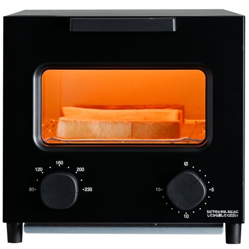 Vertical Type Toasters - [山善] トースター オーブントースター 2枚焼き コンパクト 「1枚約95秒で焼ける」 温度調節 230℃ 1280W タイマー15分 送料無料