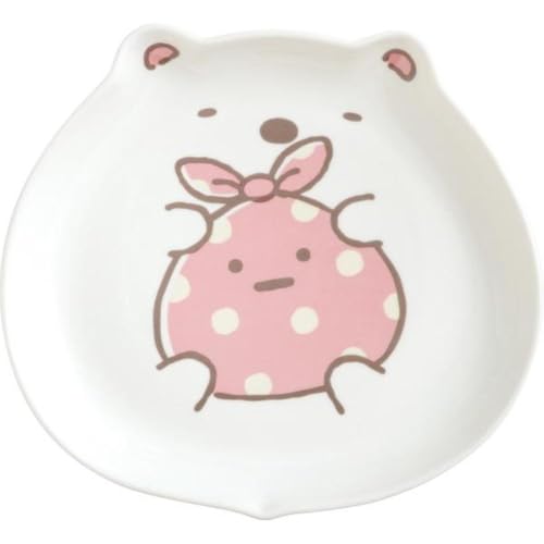 Rakuten - TK24801 すみっコぐらし たぬきのまんまるレストラン プレート しろくま 送料無料