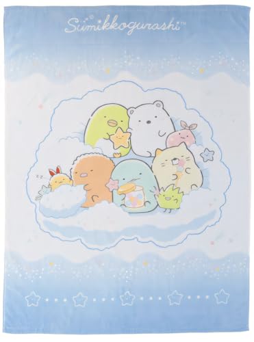 丸眞 子供用 タオルケット すみっコぐらし ふわふわ星空 6575048400 送料無料