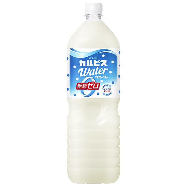 アサヒ飲料 カルピスウォーター 糖類ゼロ 1.5Lペットボトル×8本入×(2ケース) 送料無料
