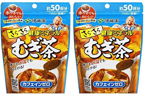 【まとめ買い】 伊藤園 さらさら健康ミネラルむぎ茶 40g （約50杯分） × 2パック ＜計・約100杯分＞ 送料無料