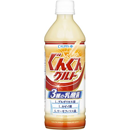 Fermented Lactic Drinks - カルピス ぐんぐんグルト 3種の乳酸菌 500ml×24本 送料無料