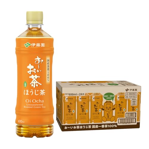 伊藤園 お〜いお茶 ほうじ茶 600ml×24本入 送料無料