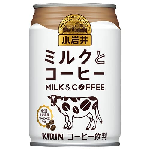 キリン 小岩井 ミルクとコーヒー 280g缶×24本入 送料無料