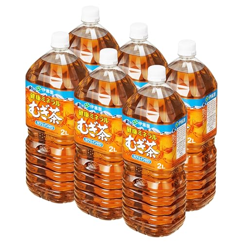 【みのる商事】伊藤園 健康ミネラルむぎ茶 PET 2L、6本 送料無料
