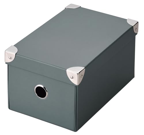 樂天商城 - パール金属 収納 ケース ストレージ パルプ ボックス Sサイズ 製品サイズ：(約)15.5×26×13.5cm グレー N-7257 送料無料