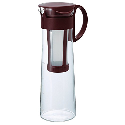 単品ブラウン（茶）/1 L/HCJ-30MM VOS・Size:1 LStyle:単品Color:ブラウン（茶）・パッケージ個数:1・出来上り容量　1000ml・食器洗い乾燥機の使用可能・サイズ：幅 138 mm × 奥行 94 mm × 高 294 mm　 口径 88 mm・ガラスボール：耐熱ガラス、フタ・ハンドルバンド・ストレーナーフレーム：ポリプロピレン、メッシュ：ポリエステル・原産国：日本製●コーヒー粉と水だけでアイスコーヒーが作れる。 ●粉全体が湿るように少づつ水を注ぎ、「の」の字を描くようにドリップ。 ●水を注ぎ終えたら、冷蔵庫で8時間抽出してできあがり。