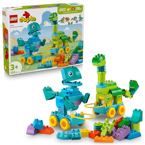 レゴ(LEGO) デュプロ デュプロのまち 3in1 きょうりゅうプルトイ おもちゃ 玩具 誕生日 プレゼント ブロック 知育 男の子 送料無料