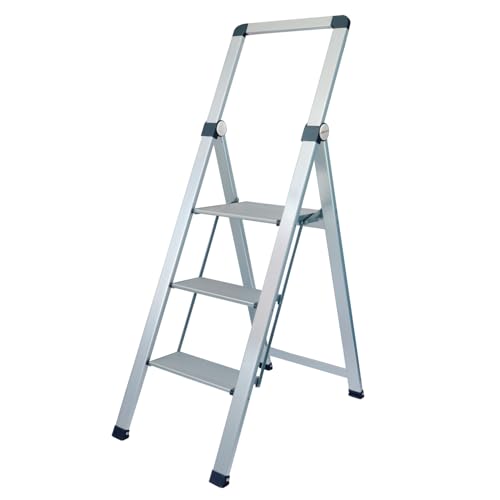 Ladders - プロスタイルツール 上枠付片面式アルミ踏台 スリム PSL-3DF 送料無料