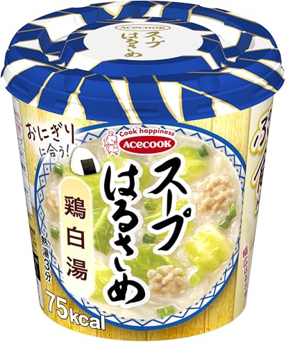 エースコック スープはるさめ 鶏白湯 22g ×6個 送料無料