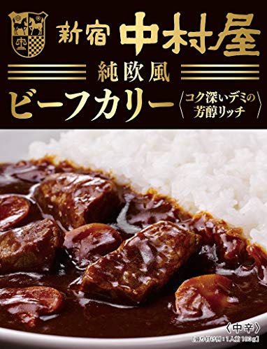 -/180グラム (x 5)/-・パッケージ個数:5・原材料:真空調理ビーフ(牛肉、赤ワイン、その他)(国内製造)、ソテーオニオン(玉ねぎ、にんじん、ラード、その他)、マッシュルーム、デミグラスソース、トマトケチャップ、デーツピューレ、カレー粉、小麦粉、ローストオニオン、砂糖、食用油脂(牛脂、なたね油、ラード)、バター、ビーフエキス、クリーム、トマトペースト、ブイヨン、赤ワイン、食塩、香辛料、にんにく、フォンドボー/着色料(カラメル)、増粘剤(加工でん粉)、調味料(アミノ酸等)、pH調整剤、(一部に卵・乳成分・小麦・牛肉・大豆・鶏肉・豚肉・りんご・ゼラチンを含む)・商品サイズ(高さx奥行x幅):17cm×12.5cm×13cm商品紹介 やわらかく煮込んだ大きなビーフとシルキーな口どけのカリーソースが織りなす、なめらかでコク深いリッチな味わいが特徴です。 じっくり煮込んだデミグラスと濃厚な赤ワインが調和した、芳醇なコクと香りをご堪能いただけます。 【美味しさリニューアルポイント】・バターを追加し、コクを増しました。・キャラメリゼしたワインを増量し、芳醇な香りがさらに豊かになりました。・玉ねぎを増量し、素材の甘みを増しました。 ご注意（免責）＞必ずお読みください 開封時やラップを取る際には、熱くなった具やソースがはねることがありますので、ご注意下さい。また、開封後は保存できませんので必ず使い切って下さい。