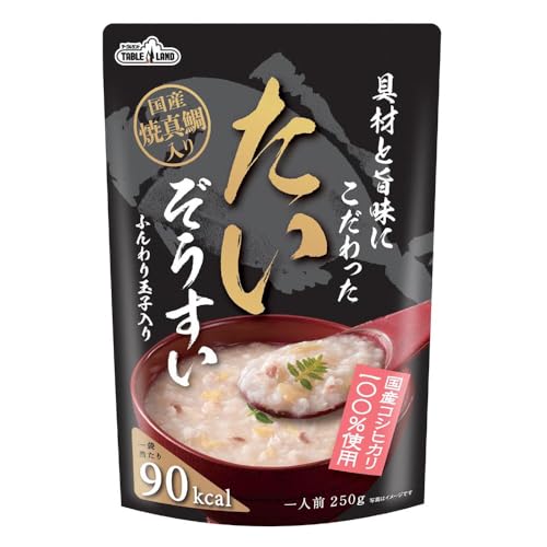 テーブルランド 具材と旨味にこだわった たいぞうすい 250g ×4個 送料無料