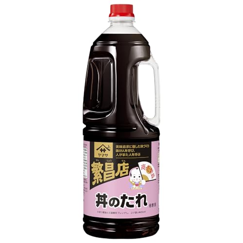 -/1.8リットル (x 1)/-・Size:1.8リットル (x 1)・パッケージ個数:1・内容量:1800ml・原材料:しょうゆ(小麦・大豆を含む)(国内製造)、果糖ぶどう糖液糖、砂糖、米発酵調味料、かつお節エキス、みりん、食塩、かつおエキス、酵母エキス(大豆を含む)、昆布エキス/アルコール、調味料(アミノ酸等)、酸味料・商品サイズ(高さx奥行x幅):315mm×107mm×107mm商品紹介 【商品紹介】「本醸造ヤマサしょうゆ」をベースに、砂糖、みりん、かつお節のだしをきかせてコクのある味に仕上げたたれです。 【会社紹介】1645年(正保2年)、江戸幕府が開かれ、江戸が大きく発達していく時期にヤマサは創業しました。 場所は千葉の銚子。 銚子は夏涼しく、冬暖かいおだやかな気候と高い湿度で、しょうゆづくりに重要なこうじ菌が働くのに最適な環境です。 ヤマサしょうゆはこのような恵まれた自然環境のなかで、すぐれた技術と最新の設備により、じっくりと時間をかけてつくられます。・原材料・成分 しょうゆ(小麦・大豆を含む)(国内製造)、果糖ぶどう糖液糖、砂糖、米発酵調味料、かつお節エキス、みりん、食塩、かつおエキス、酵母エキス(大豆を含む)、昆布エキス/アルコール、調味料(アミノ酸等)、酸味料