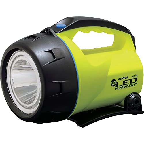 明るさ450ルーメン LK-214D-/W125H148D190mm/LK-214D・Style:明るさ450ルーメン LK-214D・パッケージ個数:1・サイズ:約幅125×奥行190×高さ148mm・本体重量:約984g(電池含む)・セット内容・付属品:本体、ショルダーストラップ・明るさ:450ルーメン・使用電池:単1形電池×4本(別売り)最大照射距離487m、置いても使えるLED強力ライト 【リフレクタータイプ】 リフレクターとは、光を反射させる反射板のこと 光源の周囲にリフレクターを配置することで広範囲をキレイに照射する事ができる また、リフレクターにより光が中央に集光されるため長距離照射も可能 ON/OFFのみのシンプルスイッチ操作 可動式ビルトインスタンド ショルダーストラップ付属 鏡面リフレクター 防塵・防滴(IP54準拠)&1m落下耐久 ヘッドプッシュスイッチ