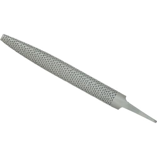 -/310×35×8mm/HA25030・入数:1本・サイズ:310×35×8mm・材質/仕上:炭素工具鋼特長 ・両面が鬼目(荒削り)になっています。 ・目が粗いので目詰まりしにくいのが特徴です。 用途 ・木材、鉛、塩ビ、石膏などの軟質材の加工に。 仕様 ・タイプ:鬼目 ・全長(mm):300 ・刃長(mm):250 ・刃幅(mm):25 ・刃厚(mm):7 ・形状:半丸 材質/仕上 ・炭素工具鋼