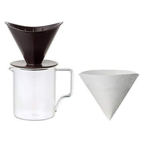 KINTO (キントー) OCT ブリューワージャグセット 4cups ブラック 目盛付き コーヒー 食洗機使用可 28904 送料無料