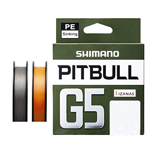シマノ(SHIMANO) ピットブル G5 150m LD-M51U ハイオレンジ 2号 送料無料